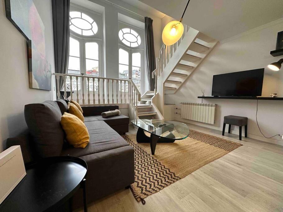 En Un Edificio Senorial: Duplex Totalmente Nuevo. Apartment Vigo Exterior foto